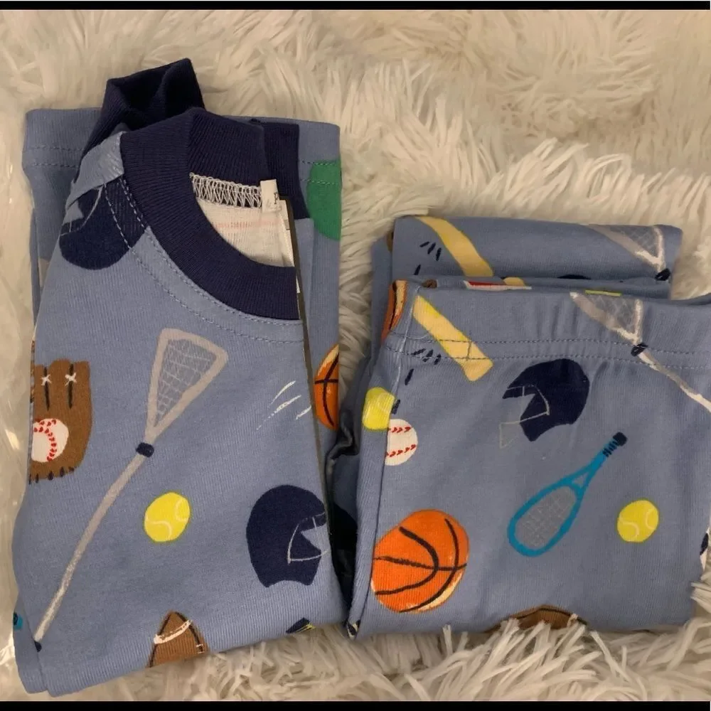 Pottery Barn Kids Sports Pajama Set